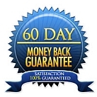 Online Dog Trainer - image of 60 day 100% Money Back Guarantee seal