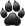 Control dog's barking - image of Freddy's paw